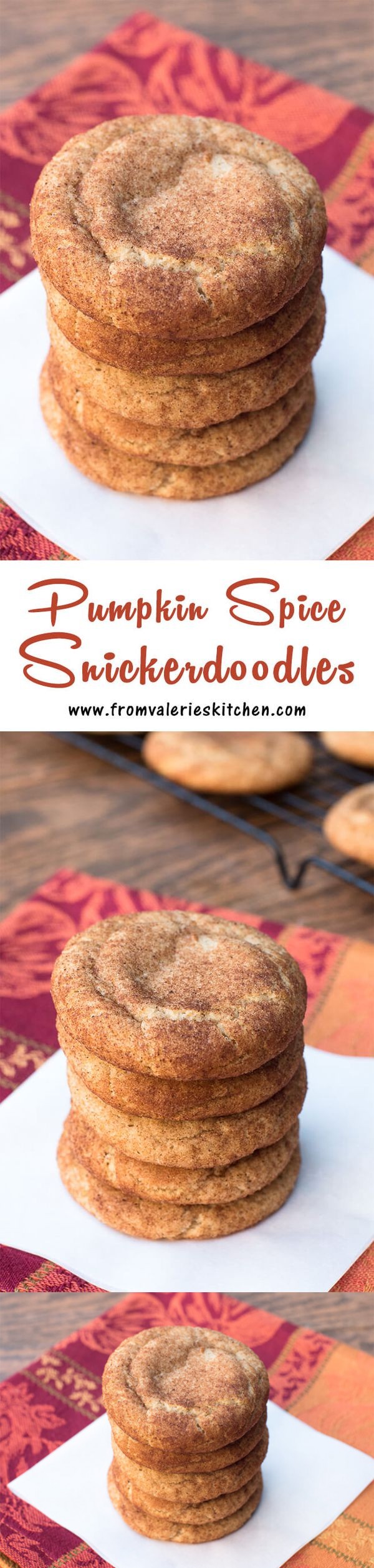 Pumpkin Spice Snickerdoodles