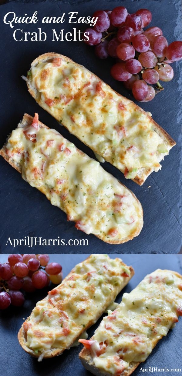 Quick and Easy Crab Melts