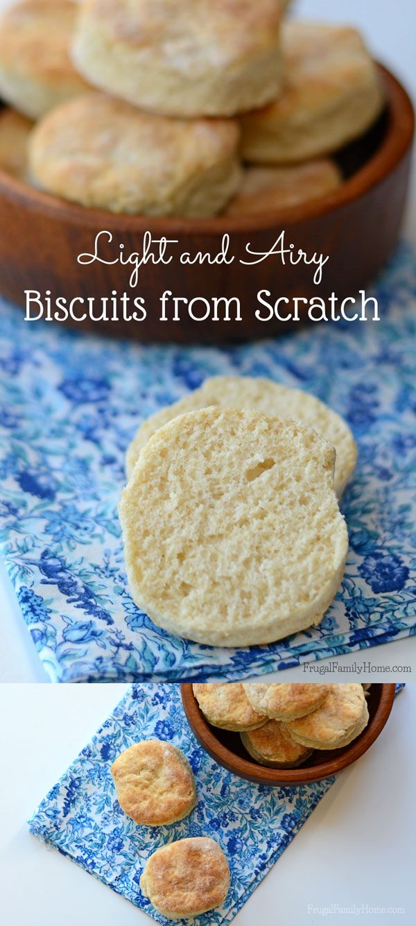 Quick and Easy Homemade from Scratch Biscuits