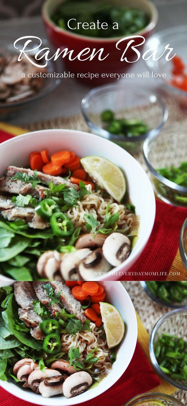 Ramen Bar Recipe Lets Everyone Make A Dinner They Love