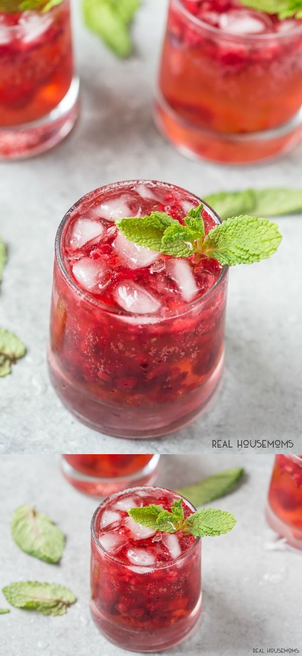 Raspberry Champagne Cocktail