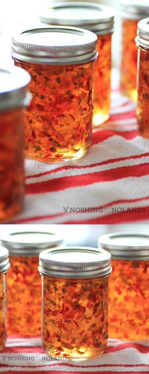 Red and Green Pepper Jelly