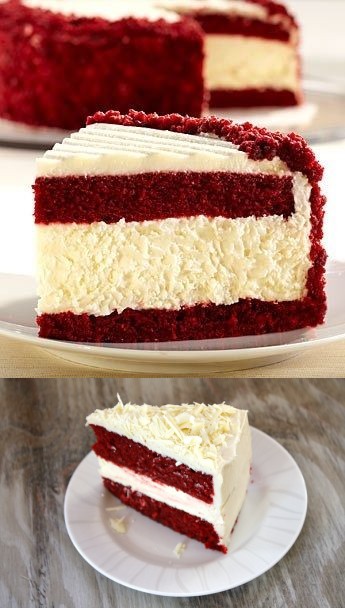 Red Velvet Cheesecake Cake