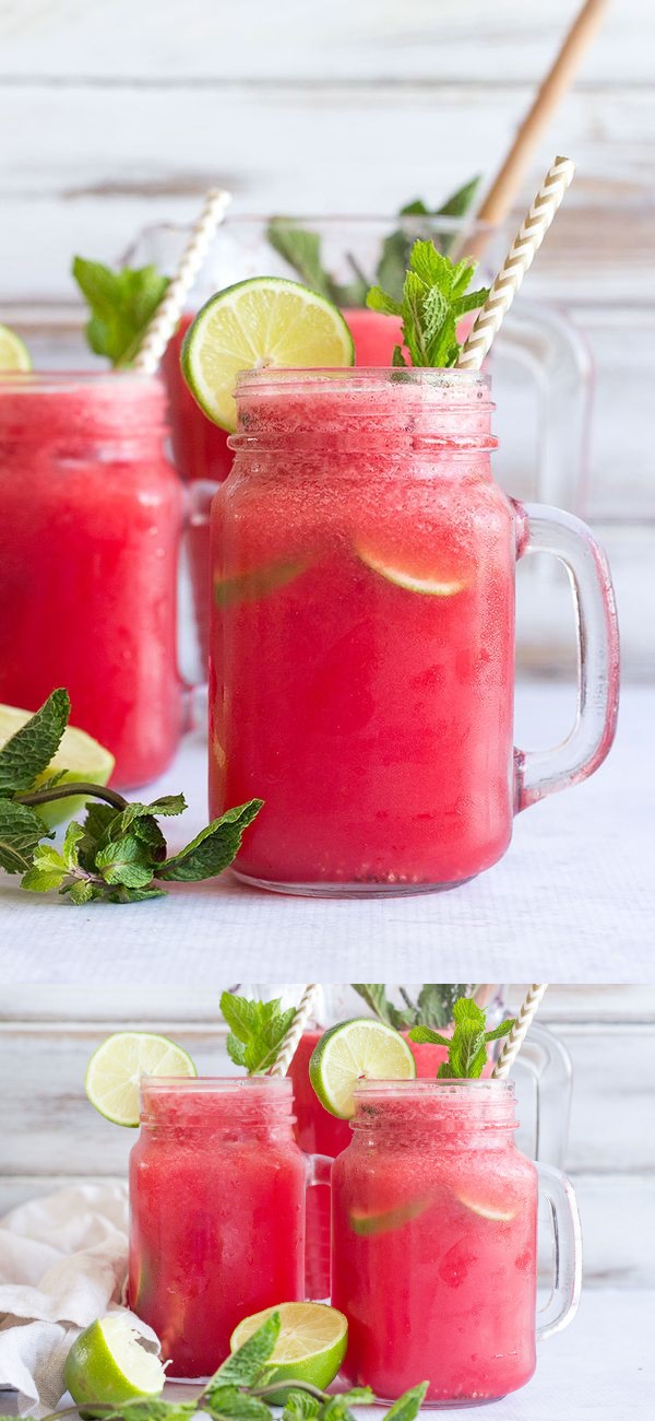 Refreshing Prosecco & Tequila Watermelon Cocktails