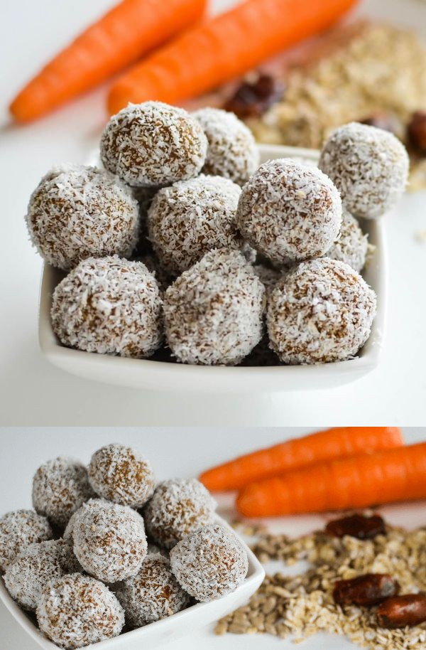 Reindeer Food - Carrot Oat Energy Bites