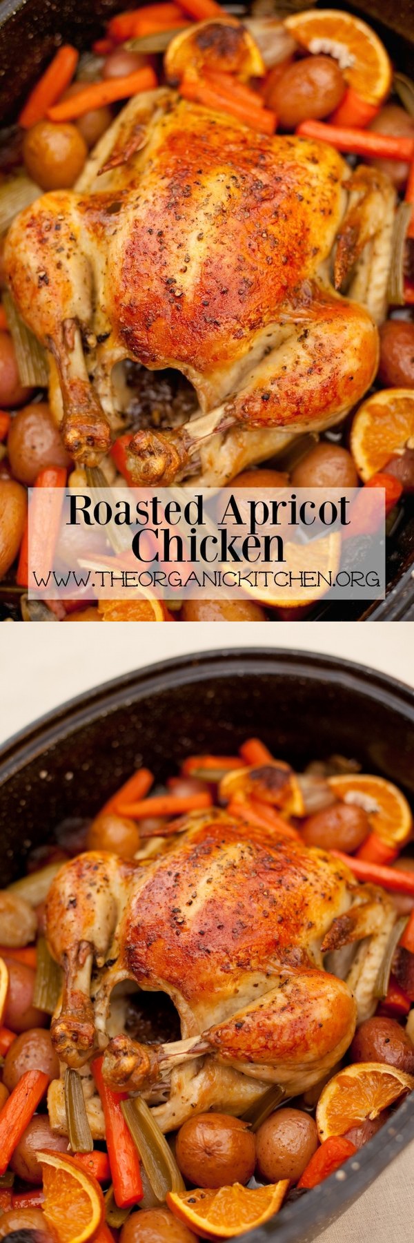 "Roasted Apricot Chicken with Herbs de Provence" ~ An Organic Kitchen ...
