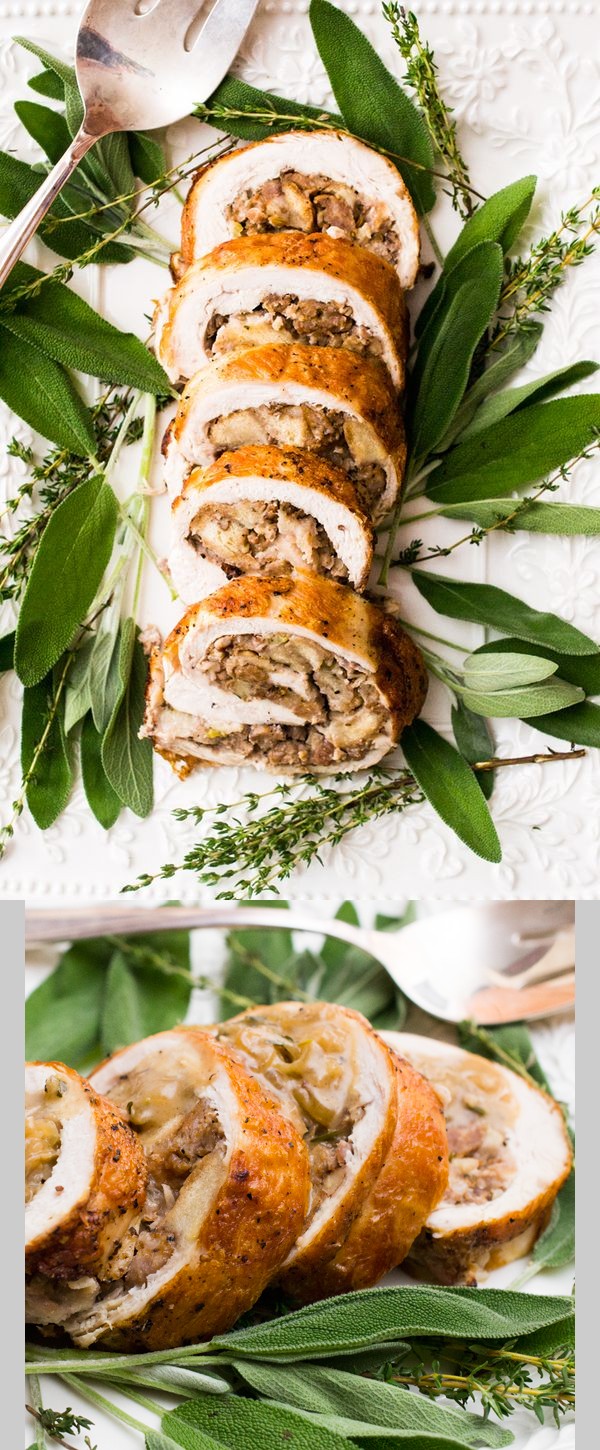 Roasted Turkey Roulade