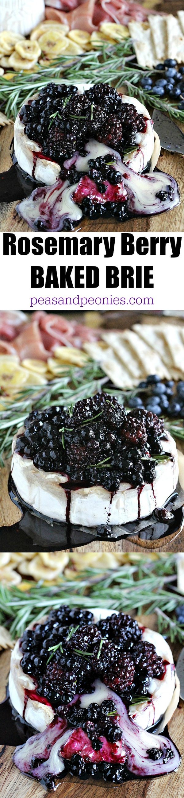 Rosemary Berry Baked Brie