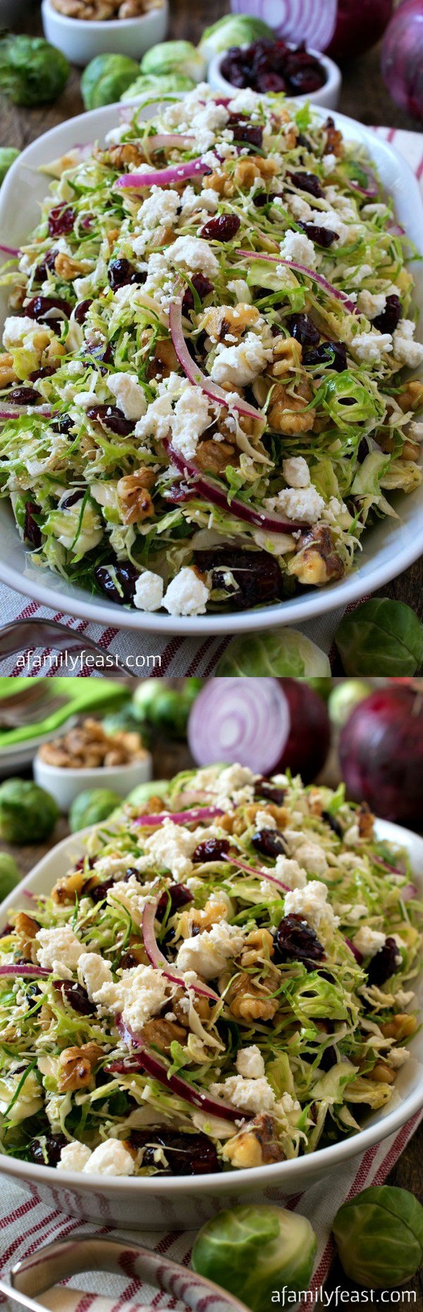 Shaved Brussels Sprout Salad