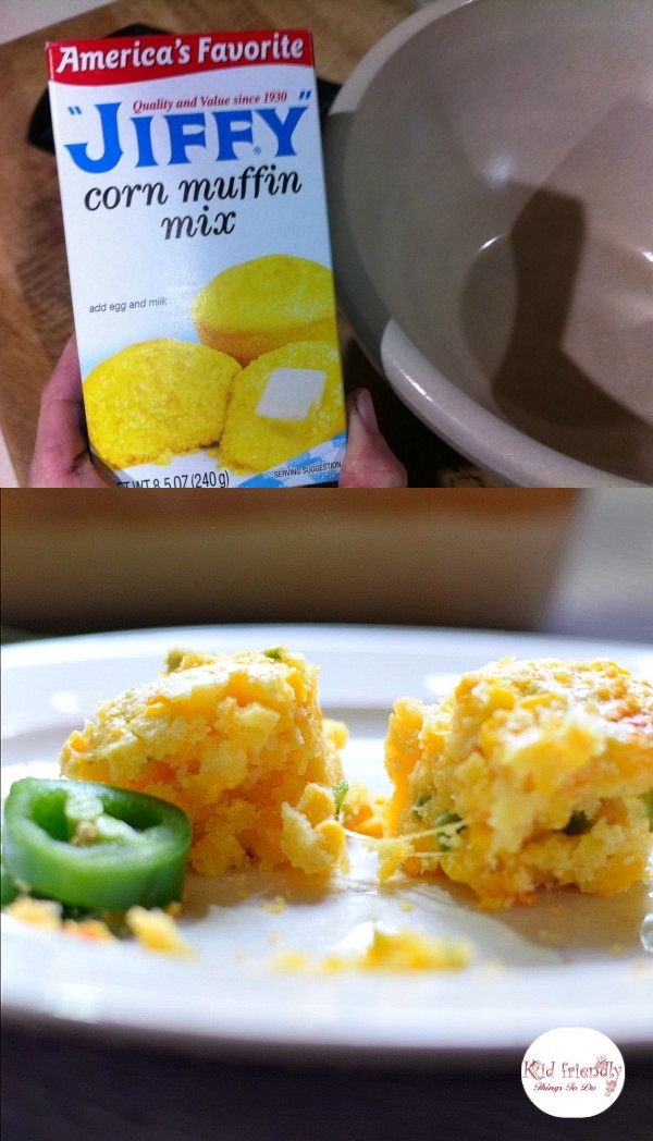 Shortcut Jalapeno and Cheese Corn Bread Using Jiffy Mix