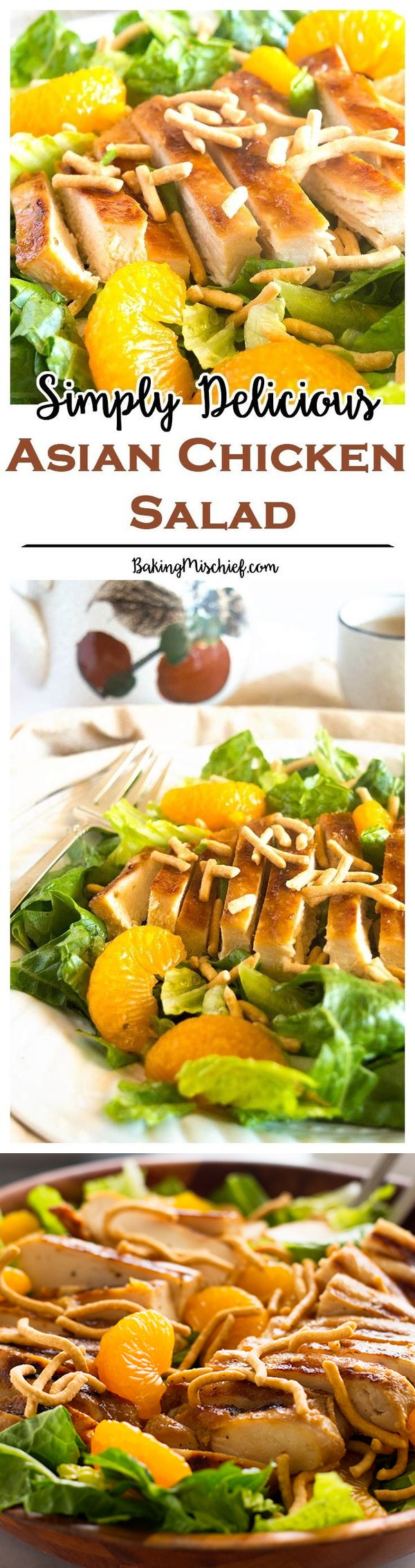 Simply Delicious Asian Chicken Salad