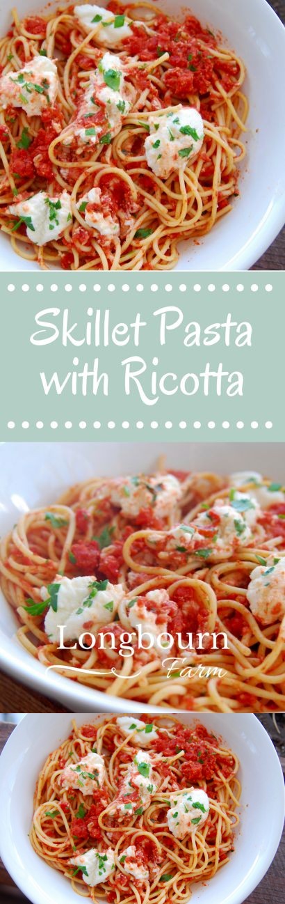 Skillet Pasta and Ricotta