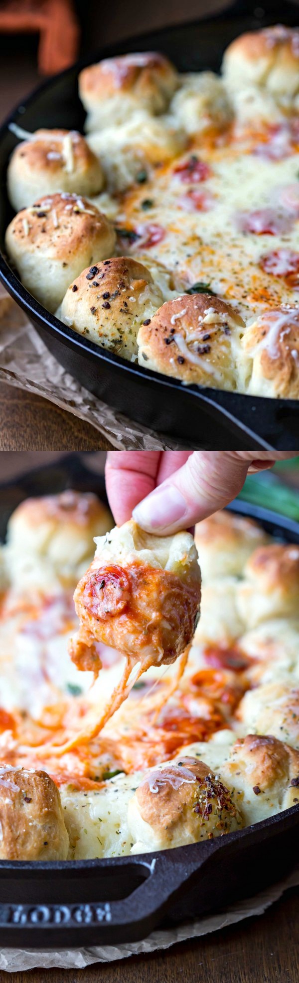 Skillet Pizza Dip