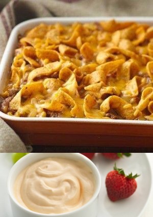 Skinny Fluffy Orange Fruit Dip