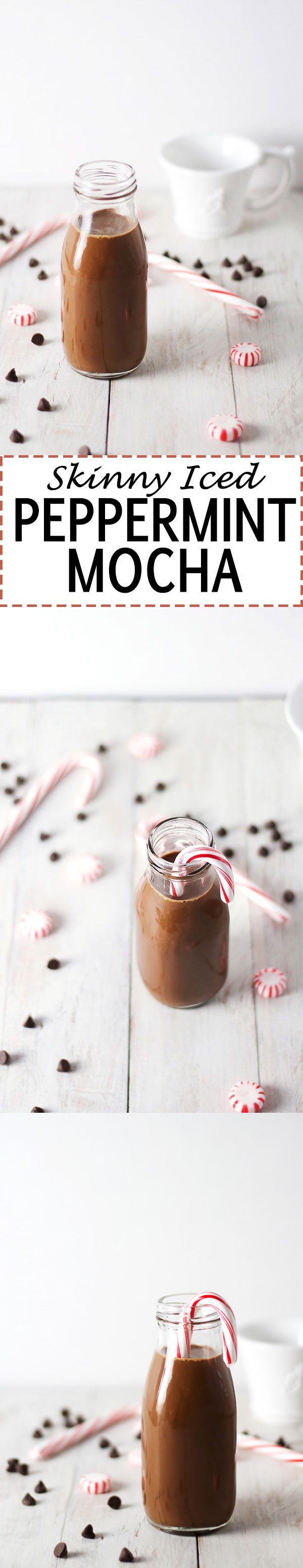 Skinny Iced Peppermint Mocha