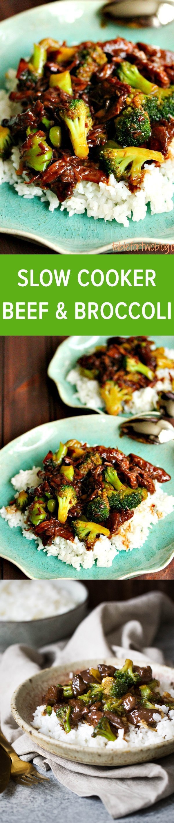 Slow Cooker Beef and Broccoli