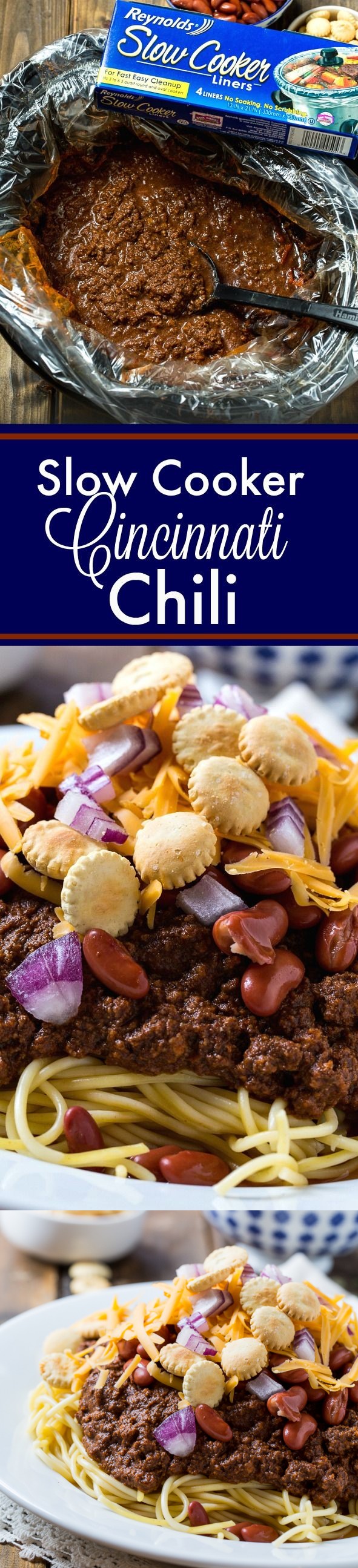 Slow Cooker Cincinnati Chili