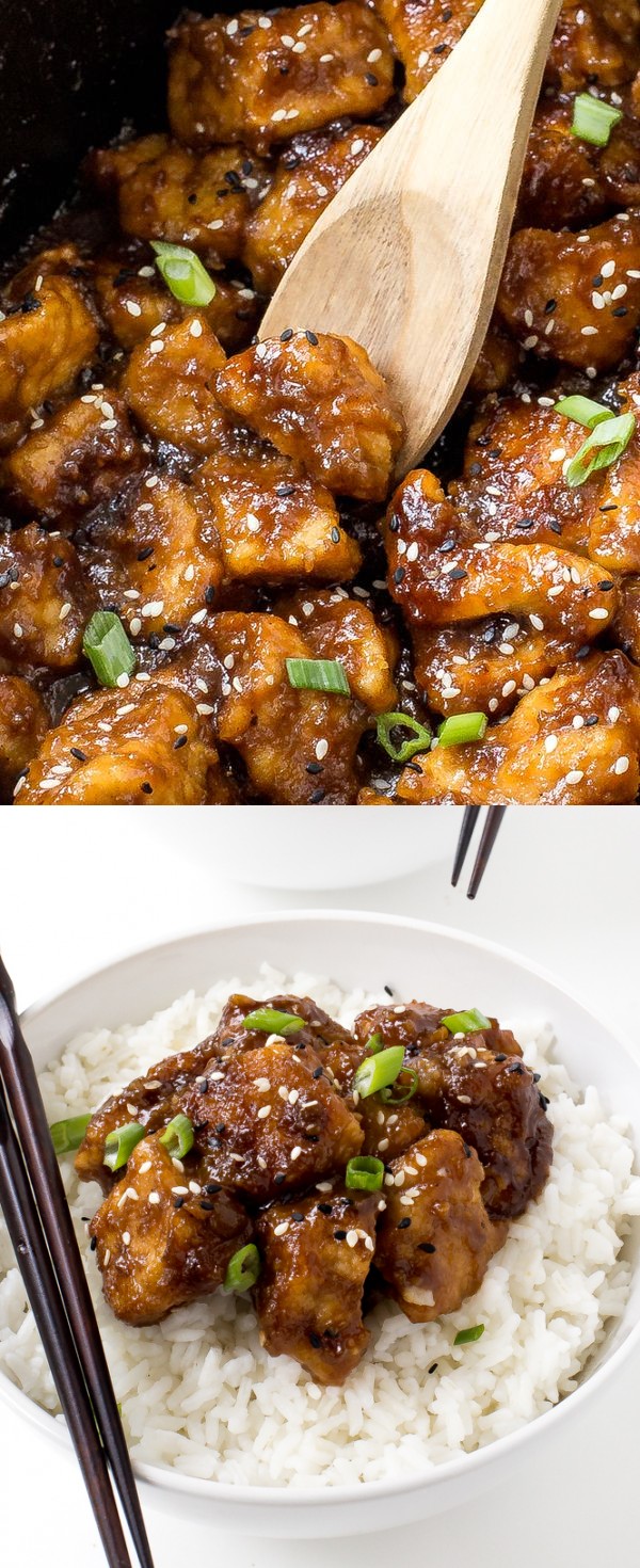 Slow Cooker General Tso's Chicken