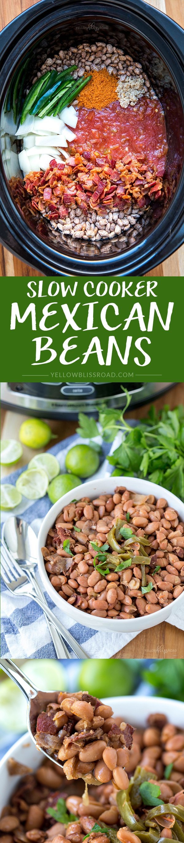 Slow Cooker Mexican Beans