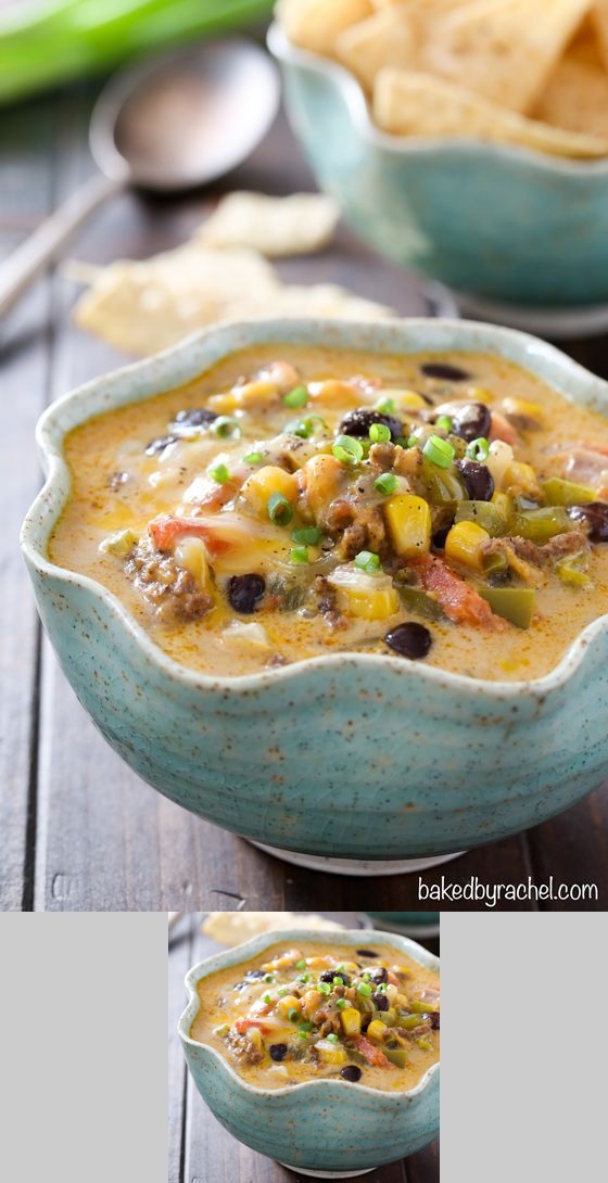 Slow Cooker Nacho Soup