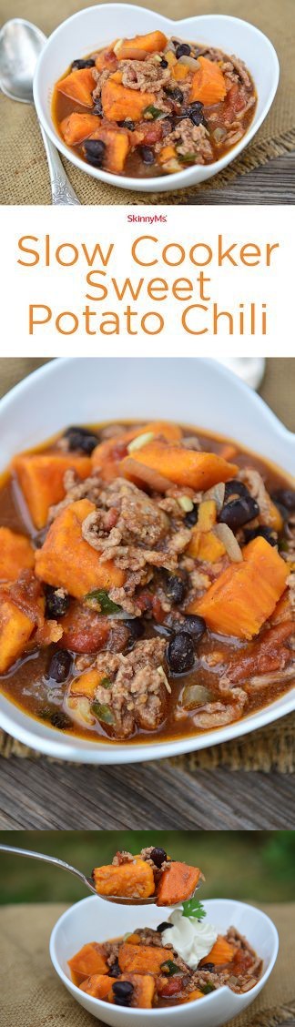 Slow Cooker Sweet Potato Chili