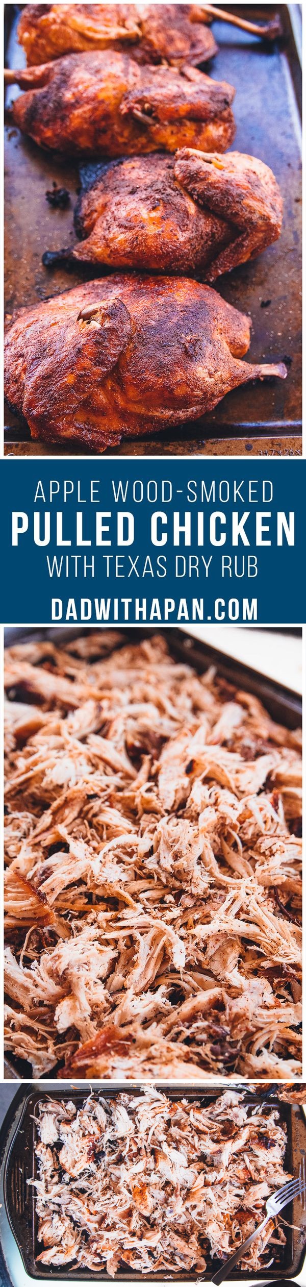 Smoked Barbecue Pulled Chicken