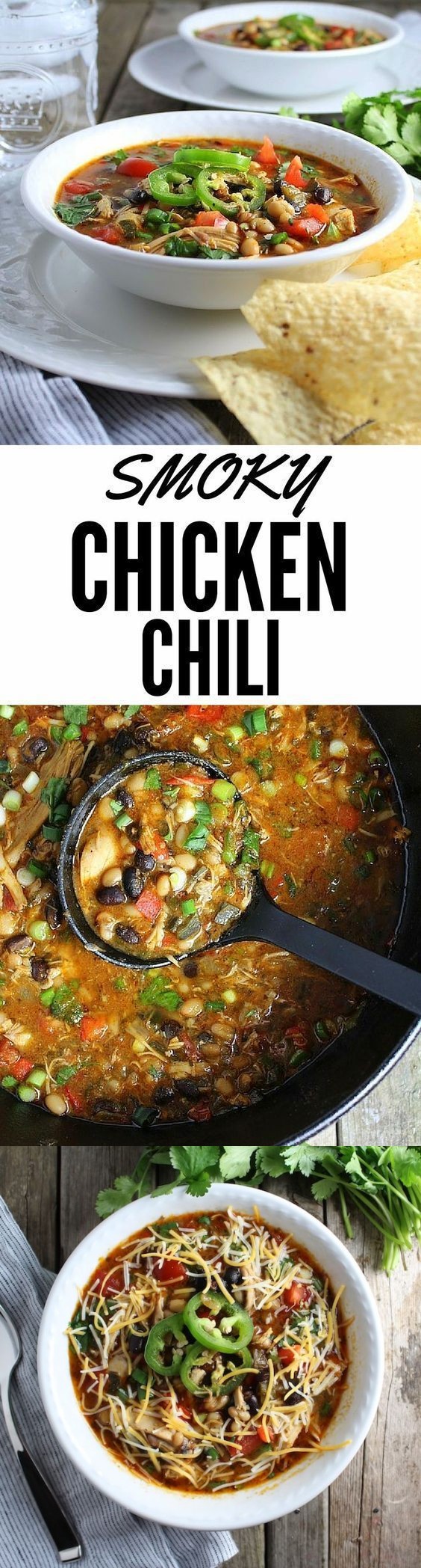 Smoky Chicken Chili