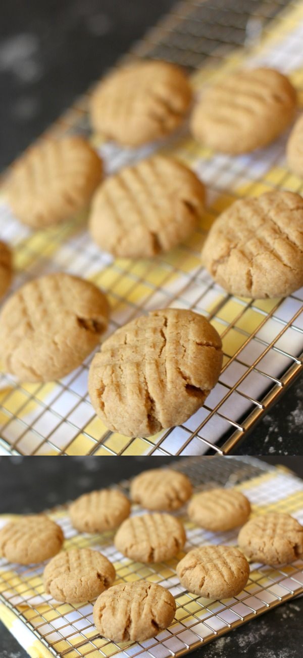 Soft Gluten Free Peanut Butter Cookies