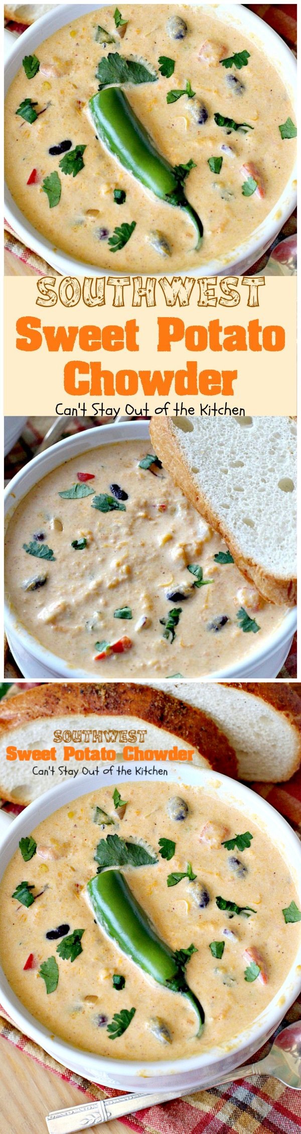 Southwest Sweet Potato Chowder