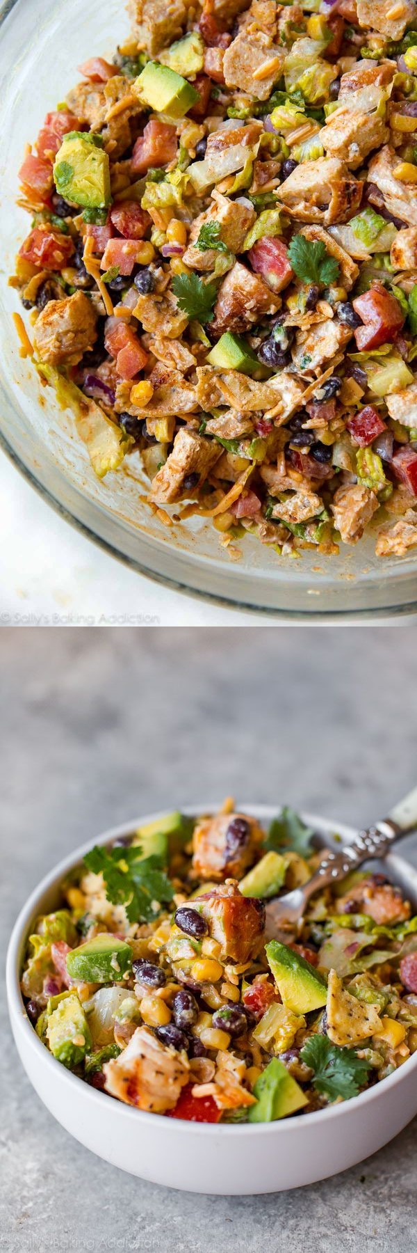 Southwestern Chopped Chicken Salad