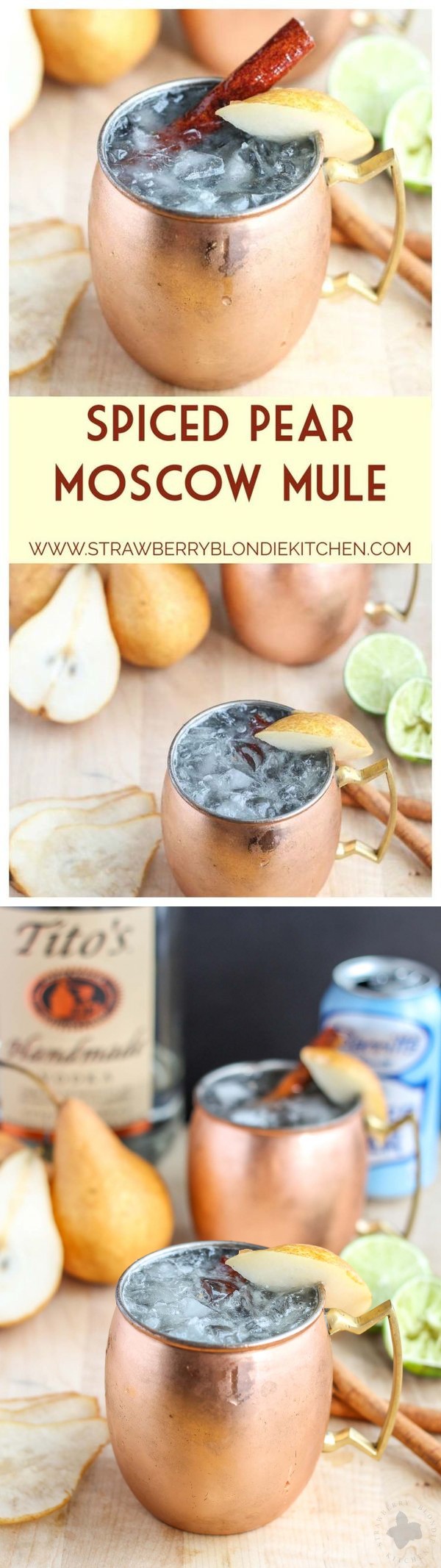 Spiced Pear Moscow Mule