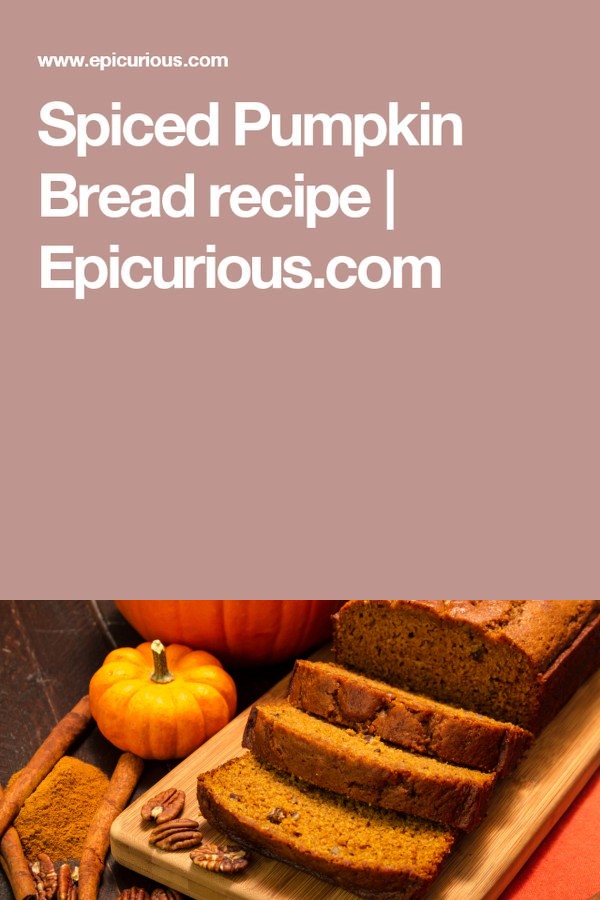 Spiced Pumpkin Bread