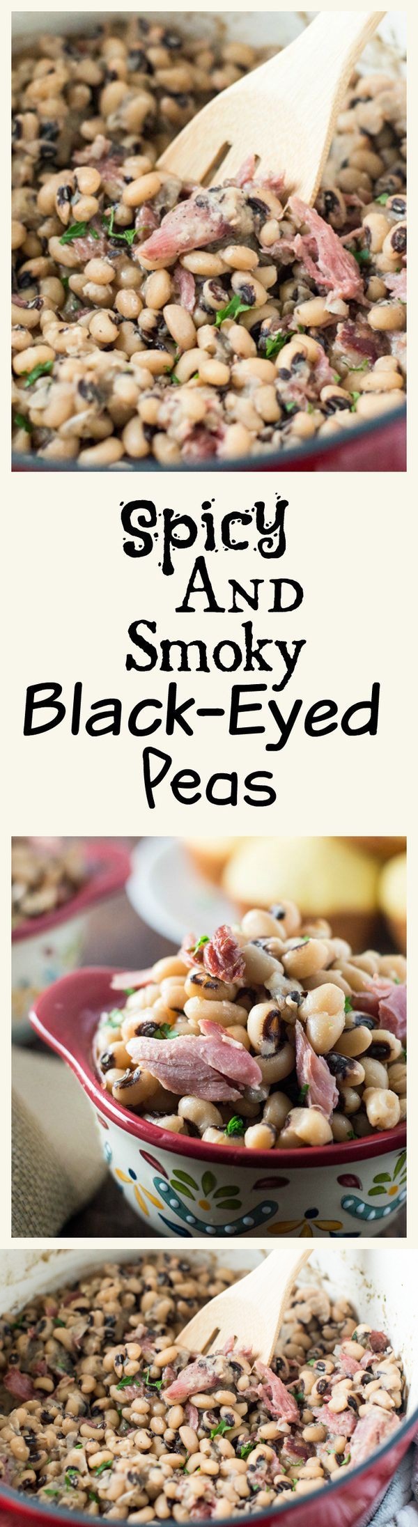 Spicy & Smoky Southern Black Eyed Peas