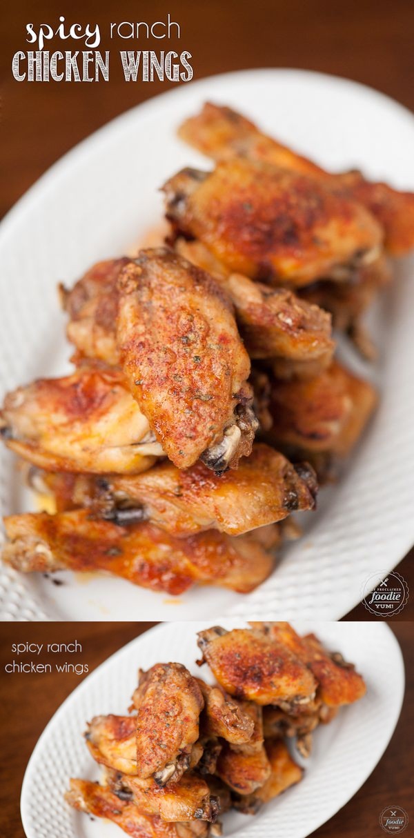 Spicy Ranch Chicken Wings