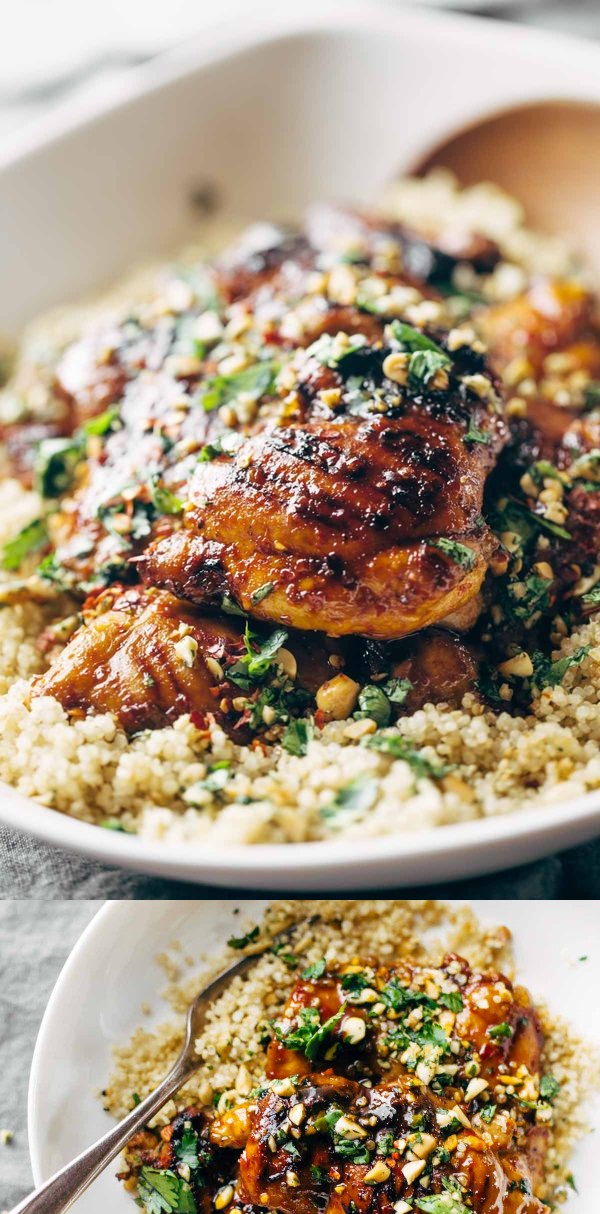 Spicy Thai Chicken and Quinoa