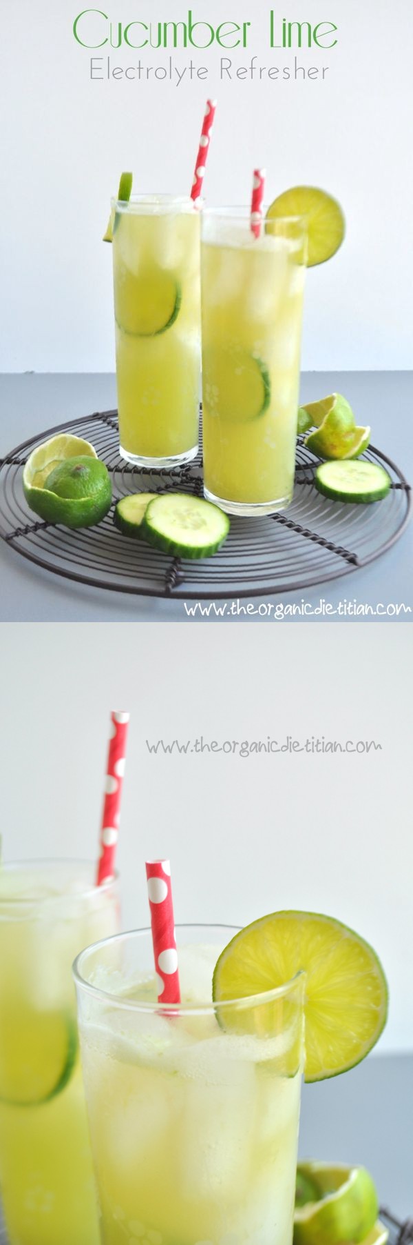 Sports Drink Replacement: Cucumber Lime Electrolyte Refresher