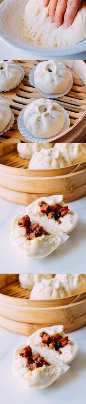 Steamed BBQ Pork Buns (Char Siu Bao