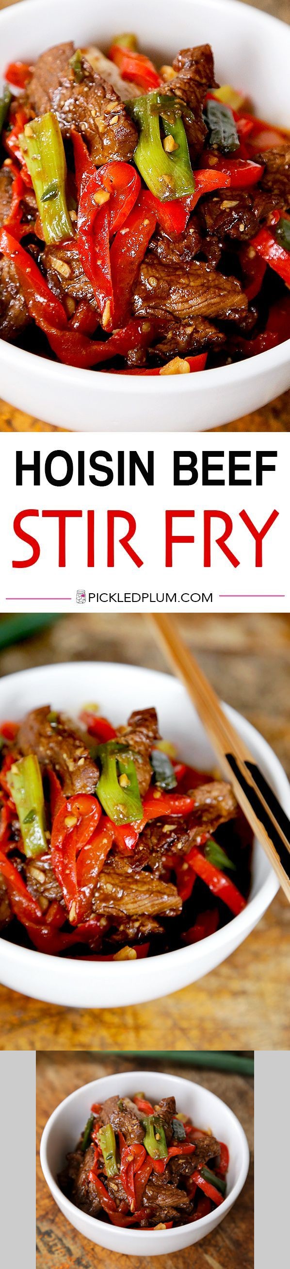 Stir Fry Beef with Spicy Hoisin Sauce