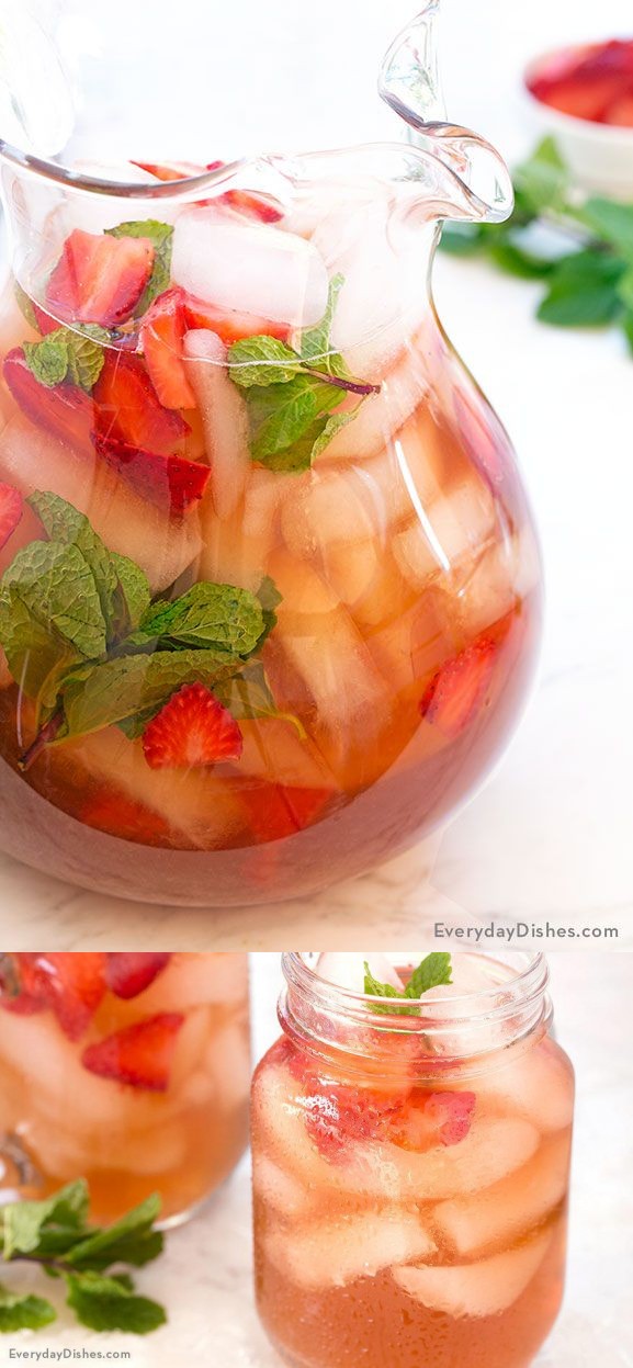 Strawberry Mint Tea