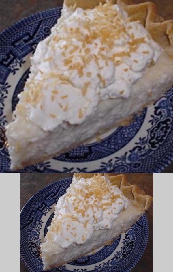 Sugar-Free Coconut Cream Pie (Diabetic