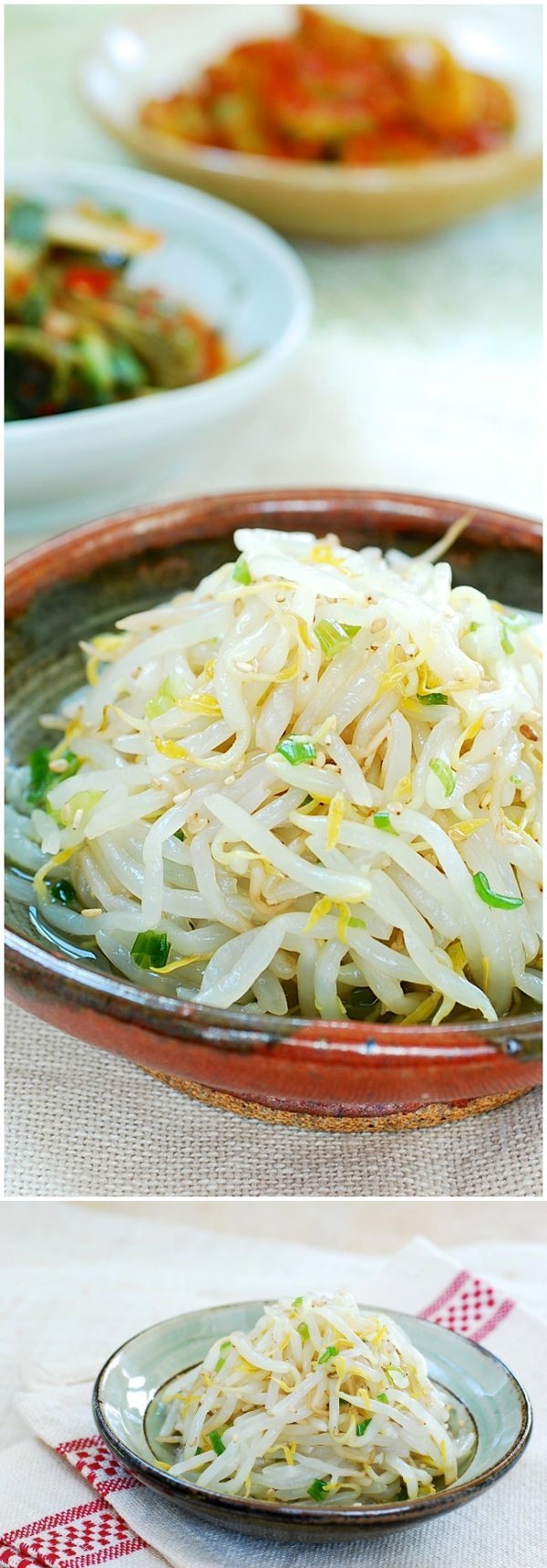 Sukju Namul (Mung Bean Sprouts