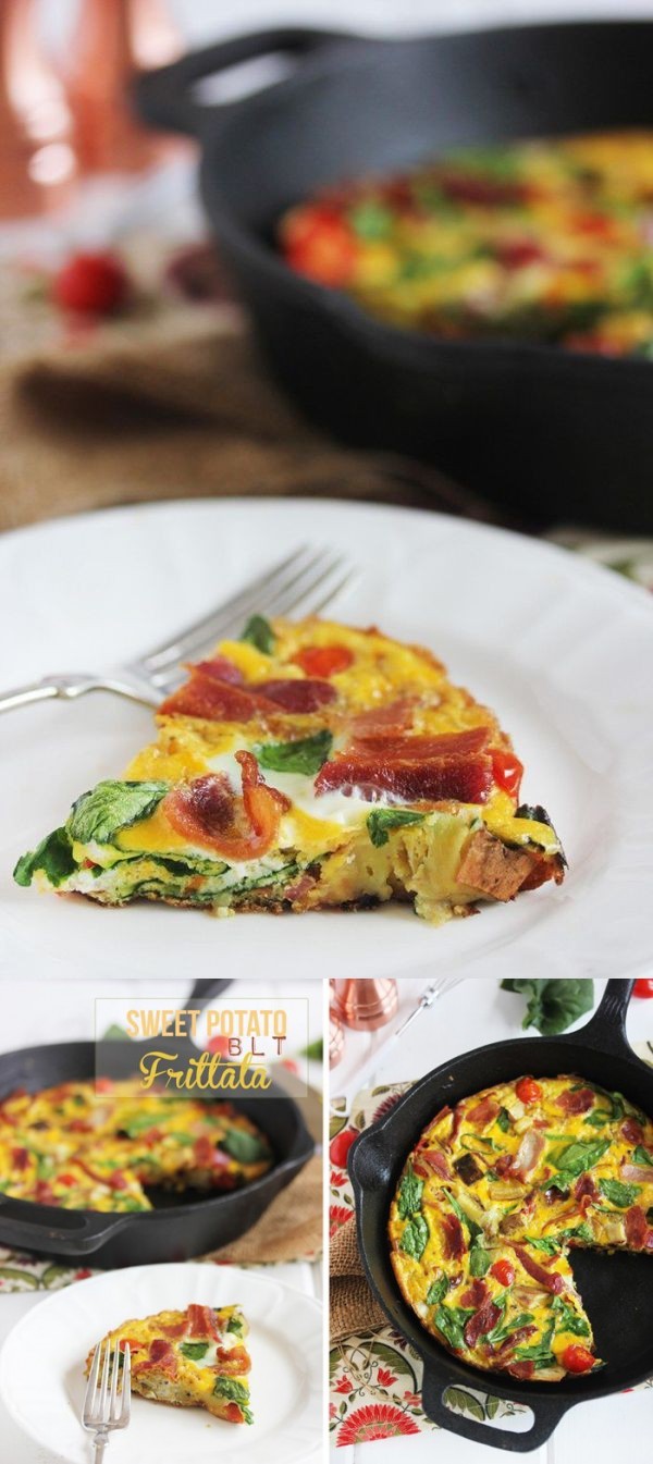 Sweet Potato BLT Frittata