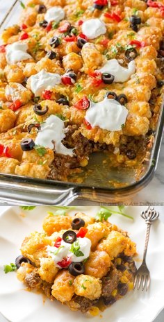 Tater Taco Casserole