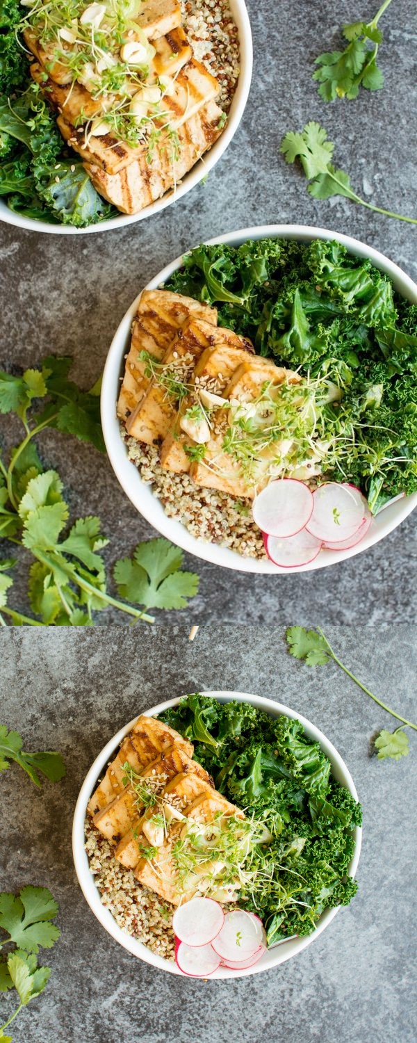 Teriyaki Tofu Bowls