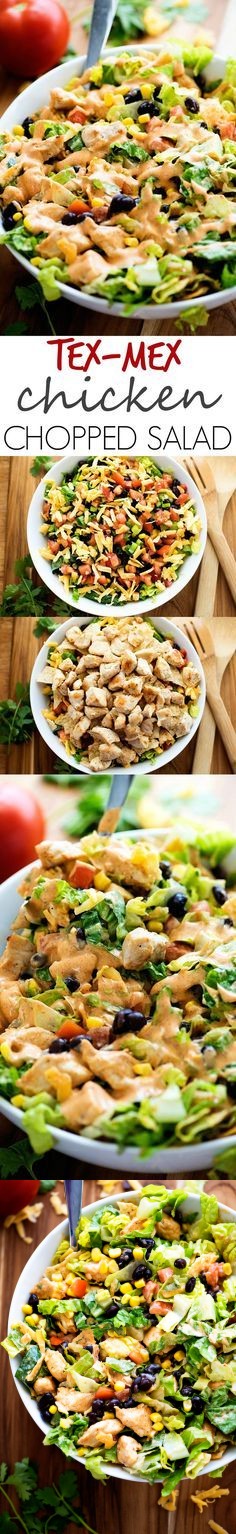 Tex-Mex Chicken Chopped Salad