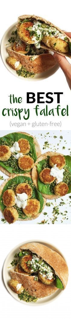 The Best Crispy Vegan Falafel