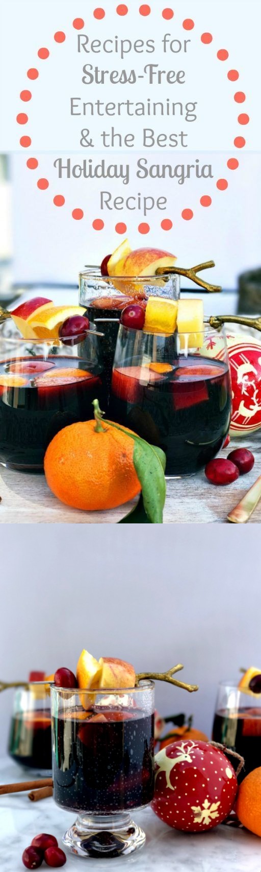 The Best Holiday Sangria