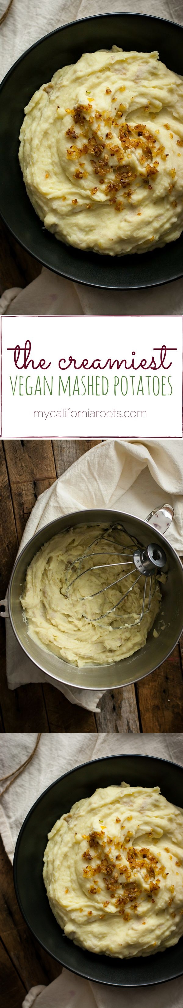 The Creamiest Vegan Mashed Potatoes