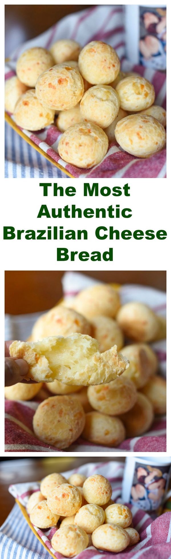 The most authentic brazilian cheese bread (pã0-de-queijo