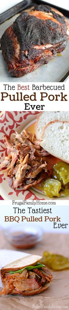 The Most Tender, Tasty, and Moist Pulled Pork Ever